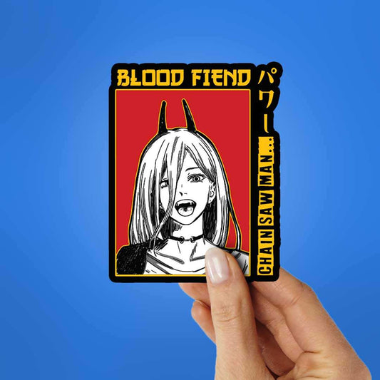 Blood Demon Sticker - STICK IT UP