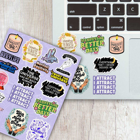Manifest Mini Sticker Sheet - STICK IT UP