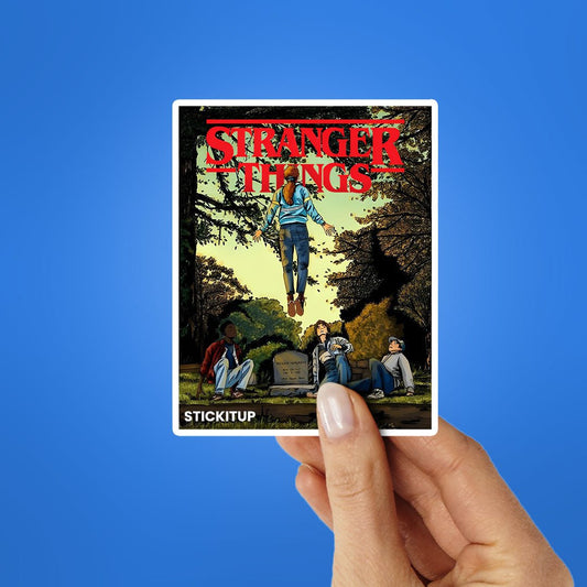 MAX RUNNING UP THAT HILL Sticker - STICK IT UP