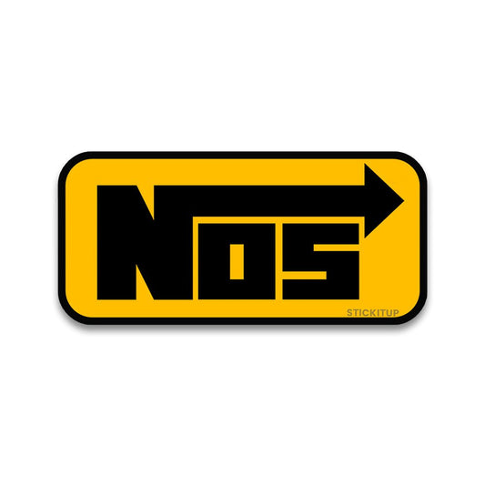 NOS Bumper Sticker - STICK IT UP