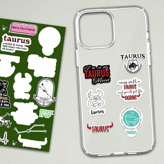 Taurus Mini Sticker Sheet - STICK IT UP