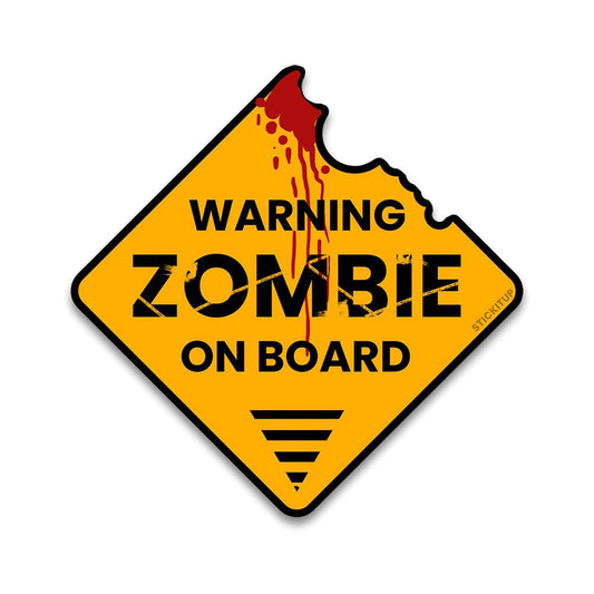 Zombie Bumper Sticker - STICK IT UP