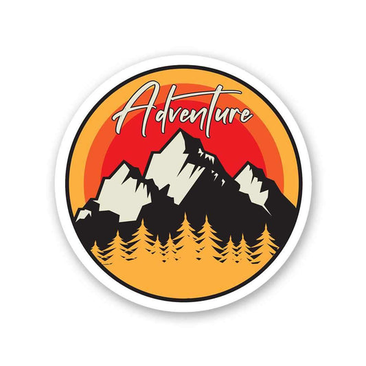 Adventure - Mountains Sticker - STICK IT UP