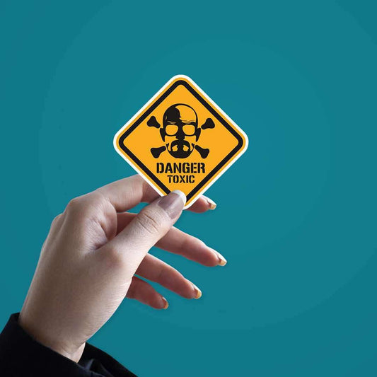 Danger Toxic Sticker - STICK IT UP