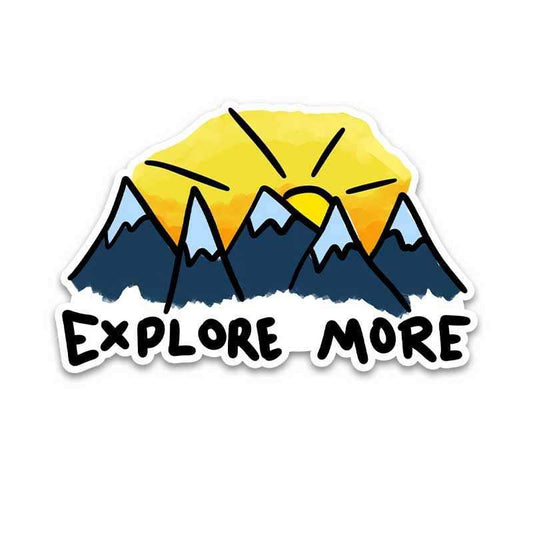 Explore More Bumper Sticker - STICK IT UP