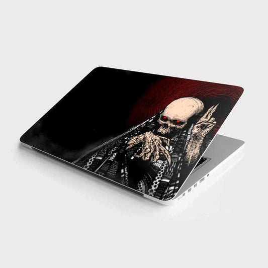 Gangster Skeleton Laptop Skin - STICK IT UP