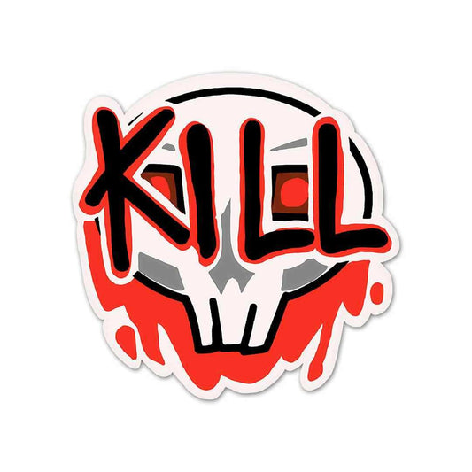 Kill Skull Sticker - STICK IT UP