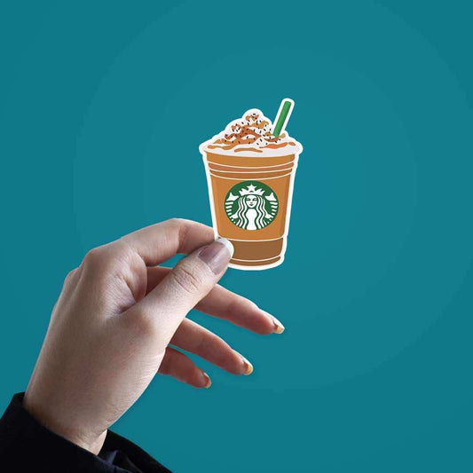 Not your regular coffee sticker - STICK IT UP