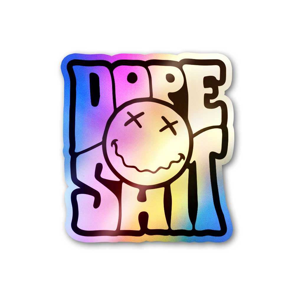 Dope Sheet Holographic Sticker