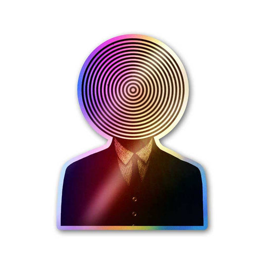 Hypnotic Holographic Sticker