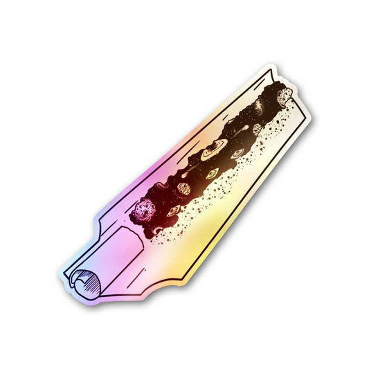 Universal Herb Holographic Sticker