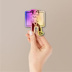 404 Holographic Stickers