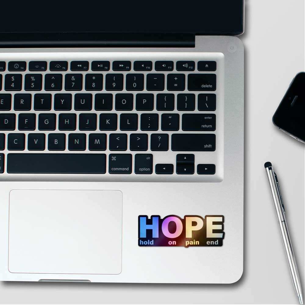 Hope Holographic Sticker