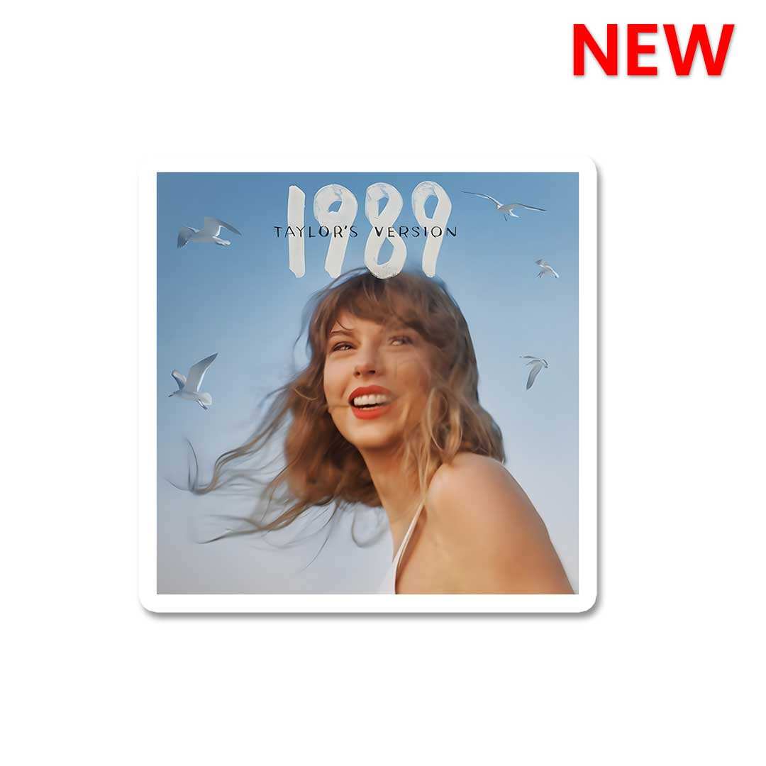 1989 Tay's Version Sticker waterproof vinyl decal for laptop, bike, car & bottle