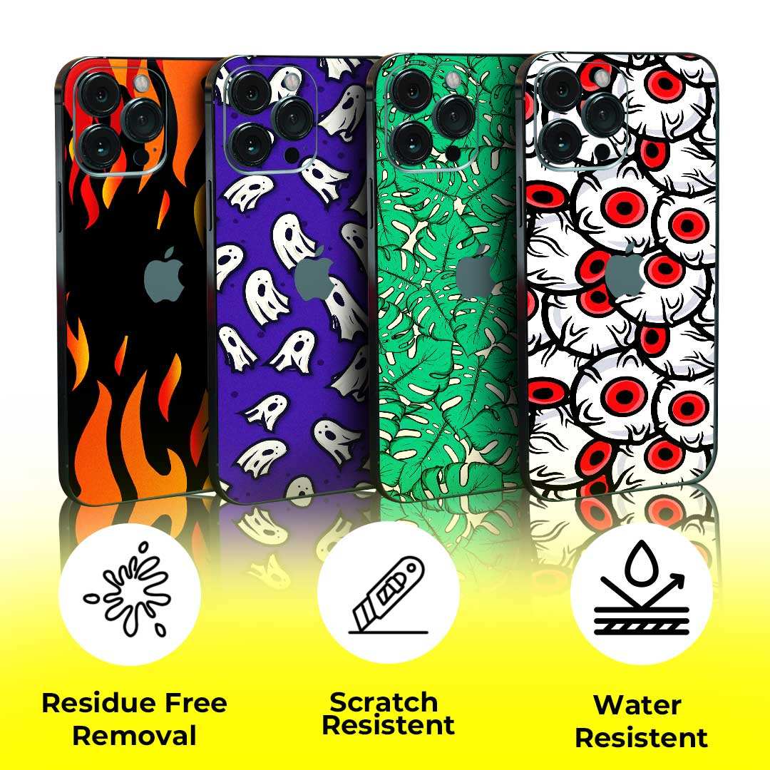 Green Pattern Phone Skins