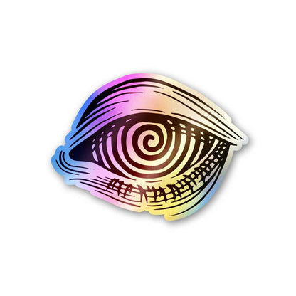 Treppy Eye Holographic Stickers | STICK IT UP