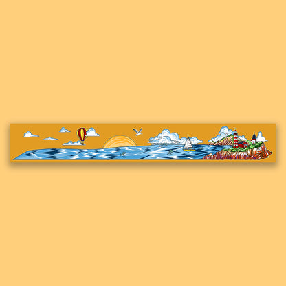 Summer beach Infinity Sticker