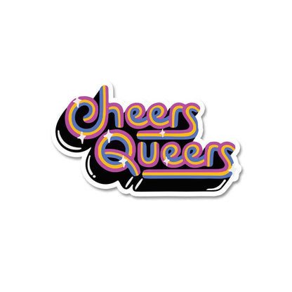 Cheers Queens Sticker