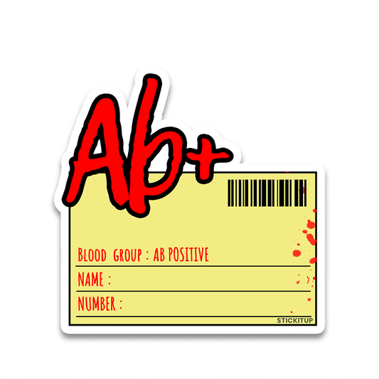 Ab Plus Bumper Sticker