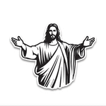 Esamashi Bumper Sticker waterproof vinyl decal for laptop, bike, car & bottle