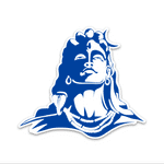 Lord Shiva Adiyogi Bumper Sticker waterproof vinyl decal for laptop, bike, car & bottle