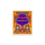 Namaste Bumper Sticker waterproof vinyl decal for laptop, bike, car & bottle