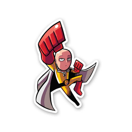 Saitama Punch Sticker