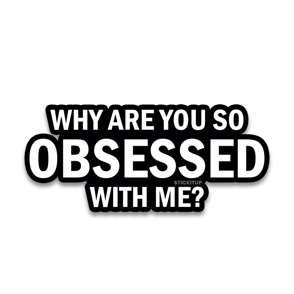 Why Are You Bumper Sticker waterproof vinyl decal for laptop, bike, car & bottle