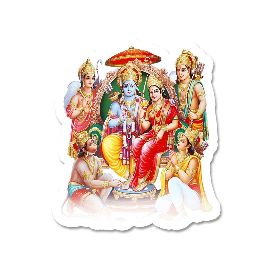 Lakshmi Narayan Sticker