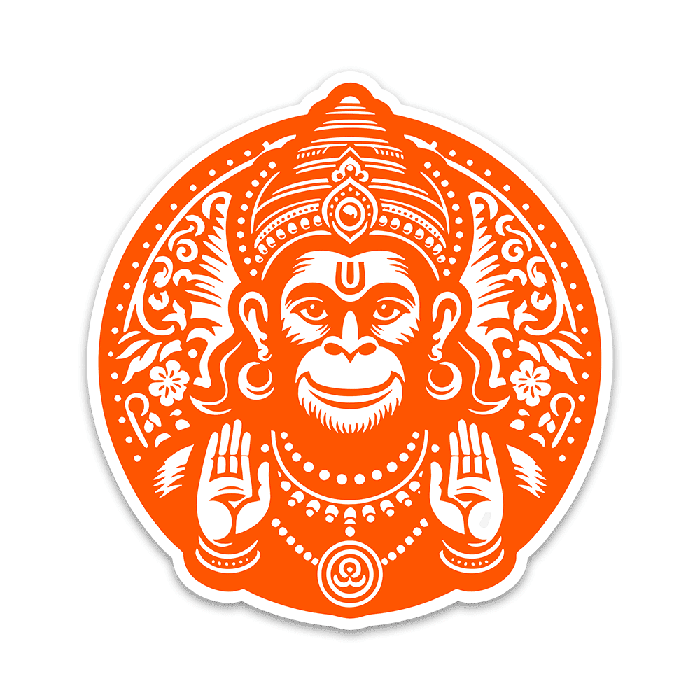 Hanuman Bumper Sticker - Bumper Sticker | STICK IT UP