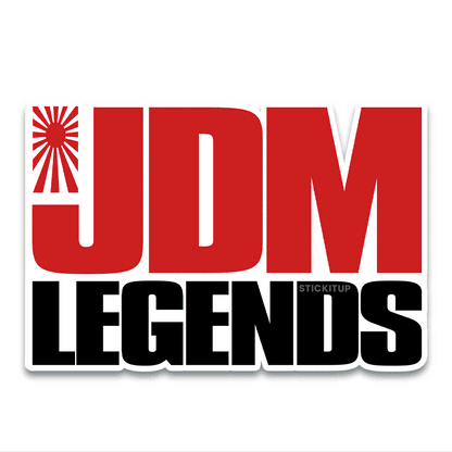 Jdm Legends Bumper Sticker