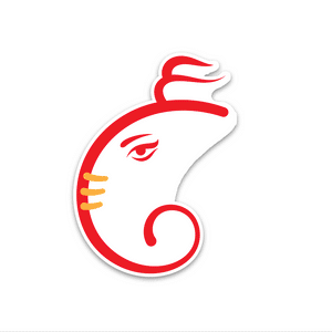 Lord Ganesha 2.0 Bumper Sticker