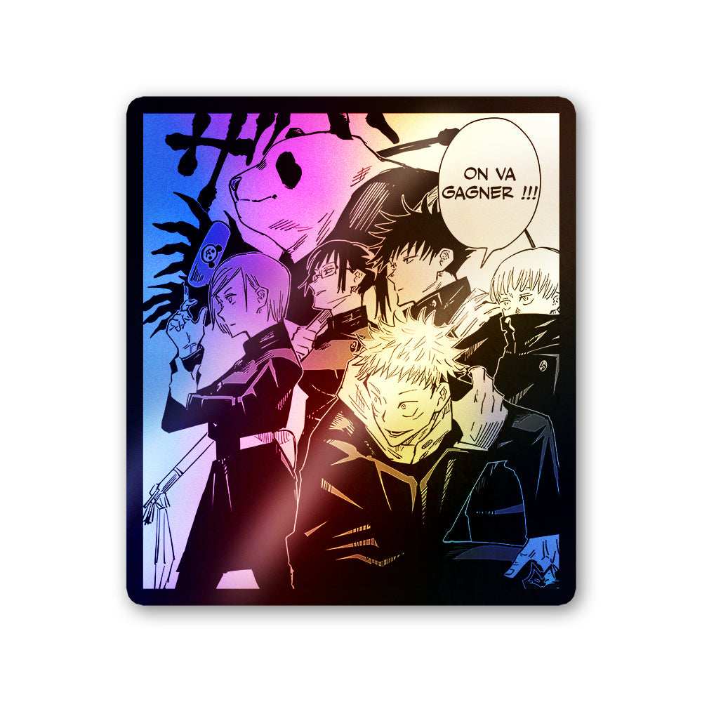 Jujutsu Holographic Stickers