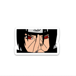 Itachi Bumper Sticker waterproof vinyl decal for laptop, bike, car & bottle