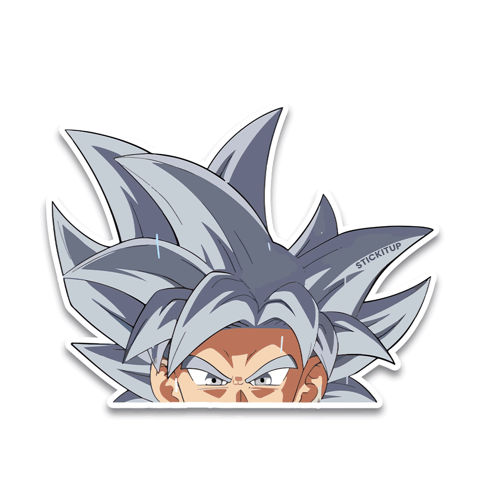 Goku Bumper Sticker - Bumper Sticker | STICK IT UP