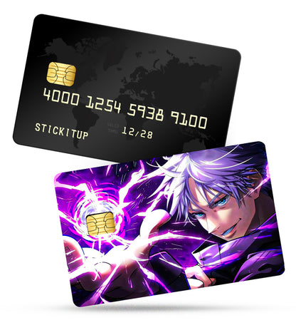 Satoru Gojo Credit Card Skin