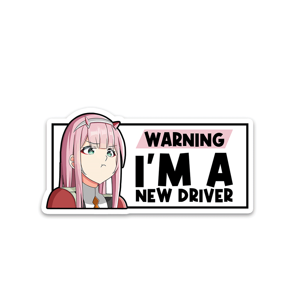 New Driver Bumper Sticker - Bumper Sticker | STICK IT UP