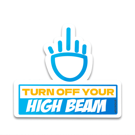 Turn Off Your Bumper Sticker