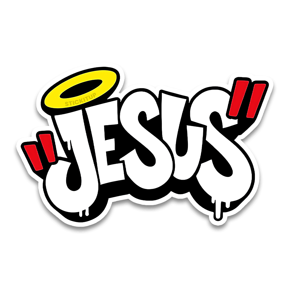 JESUS Bumper Sticker - Bumper Sticker | STICK IT UP