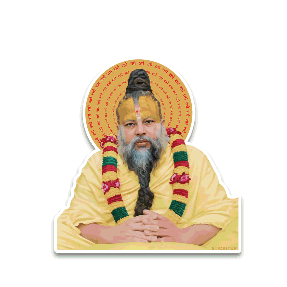 Premanand Maharaj Bumper Sticker - Bumper Sticker | STICK IT UP