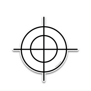 Target Bumper Sticker