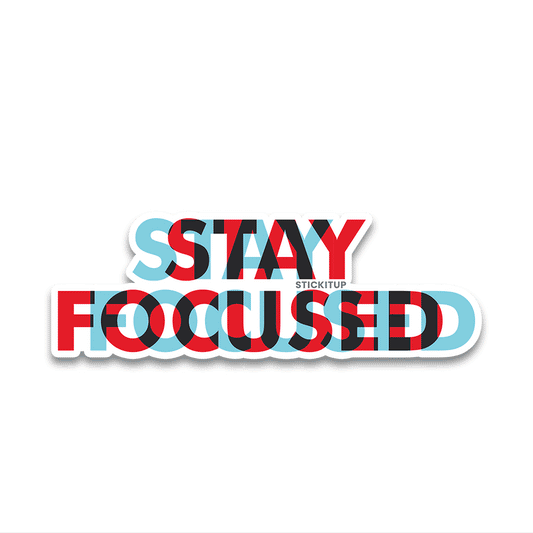 Stay Focused Bumper Sticker