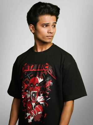 METALLICA OVERSIZED T-SHIRT