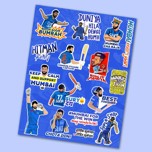 Mumbai Mini Sticker Sheet