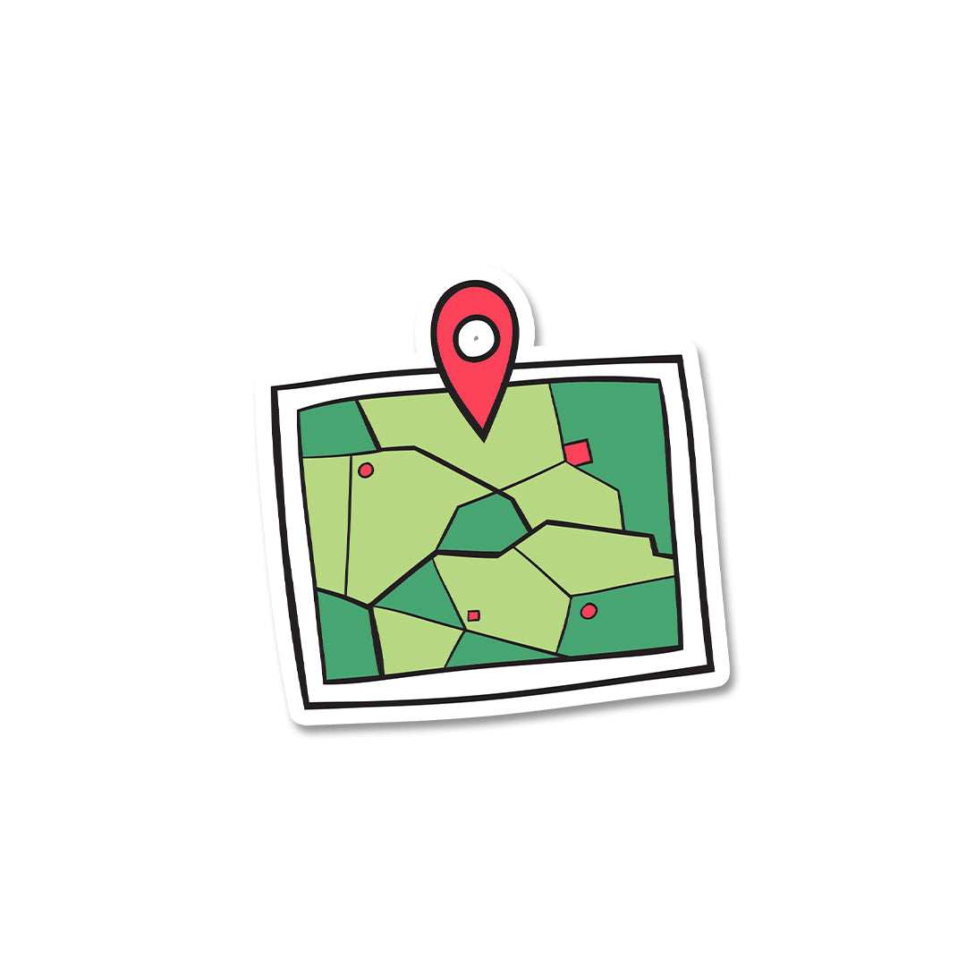 Map Sticker