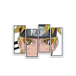 Naruto Bumper Sticker waterproof vinyl decal for laptop, bike, car & bottle
