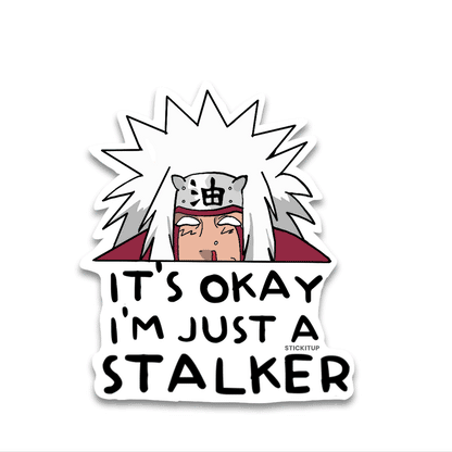 It's okay Bumper Sticker waterproof vinyl decal for laptop, bike, car & bottle
