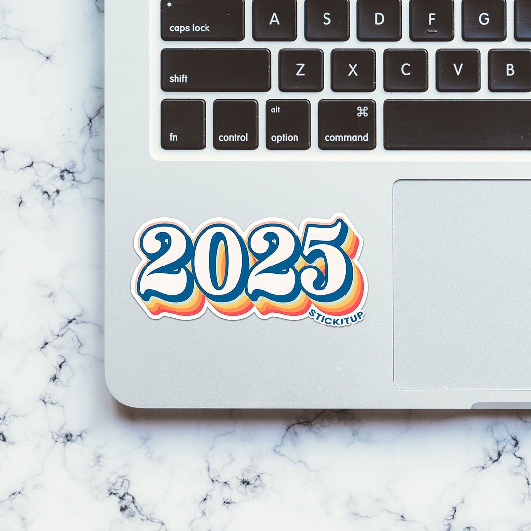 2025 Sticker waterproof vinyl decal for laptop, bike, car & bottle
