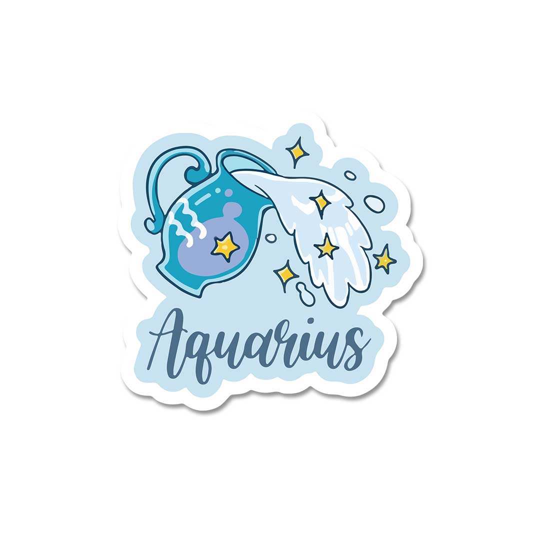 Aqaurious Energy  Sticker