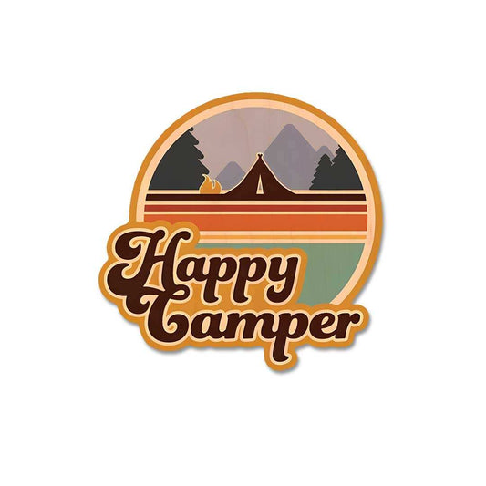 Happy Camper  Sticker